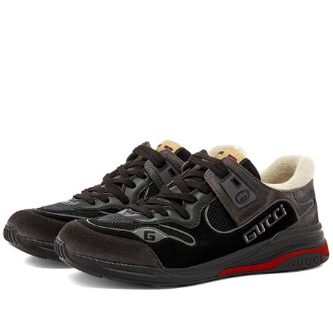 gucci ultrapace sneakers black